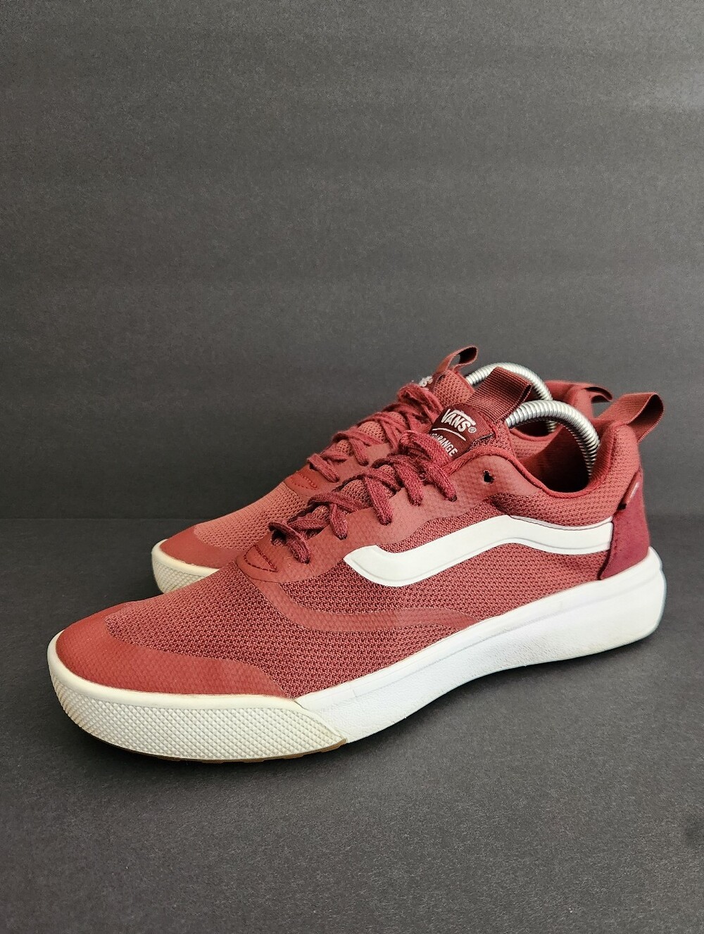 Vans Ultrarange Mens Ultra Cush Shoes Size 8.5 Maroon